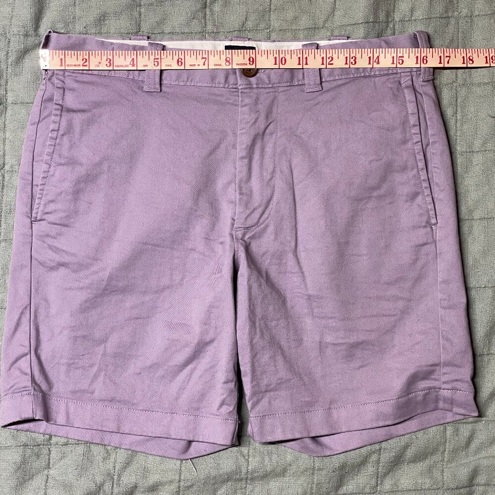 J Crew Flex Chino Shorts Purple